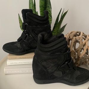 Hightop Wedge Sneaker